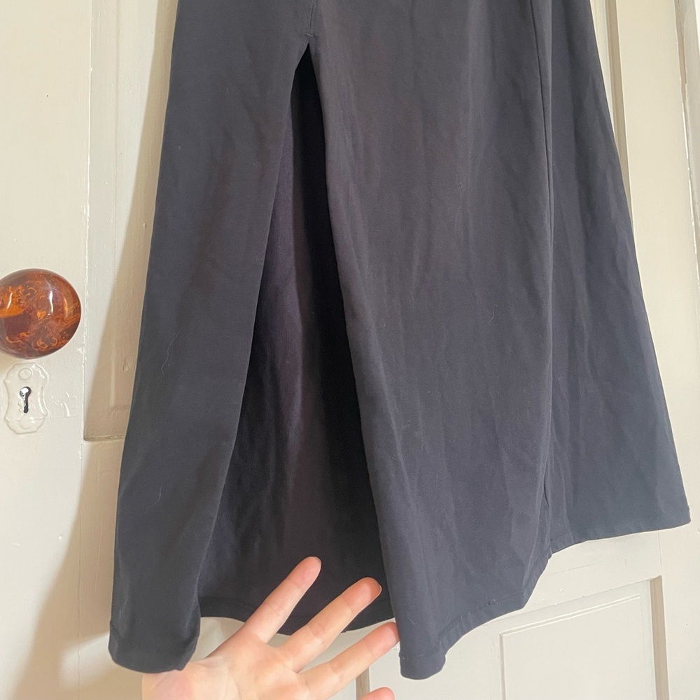 Patagonia Black Maxi A-Line Skirt Comfortable Casual Stretchy Cotton Cute Trend - Picture 10 of 16